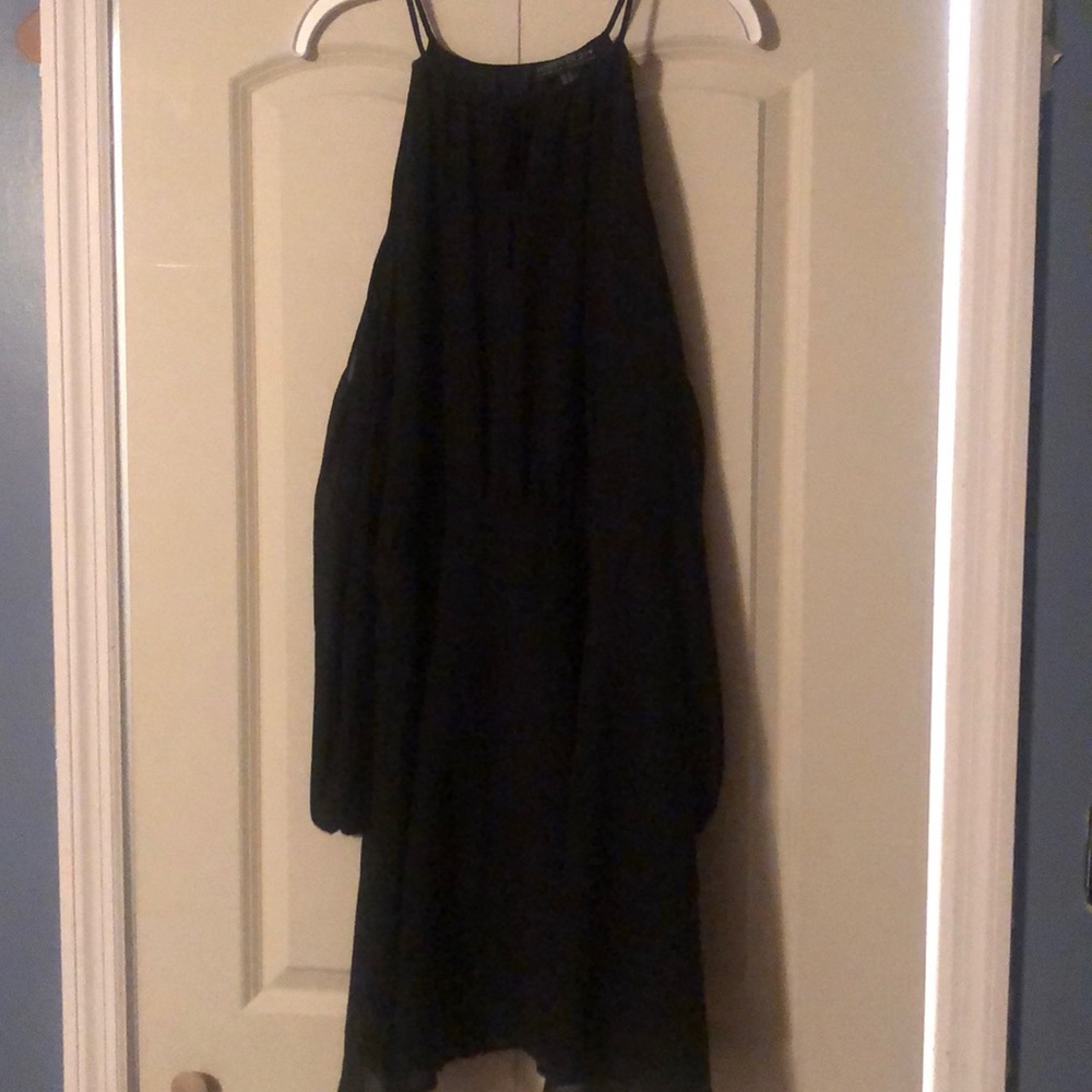 Black cocktail dress